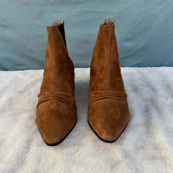 EUC Joie Parul Suede‎ Ankle Boot Saddle Women's EU 37 - Picture 1 of 9